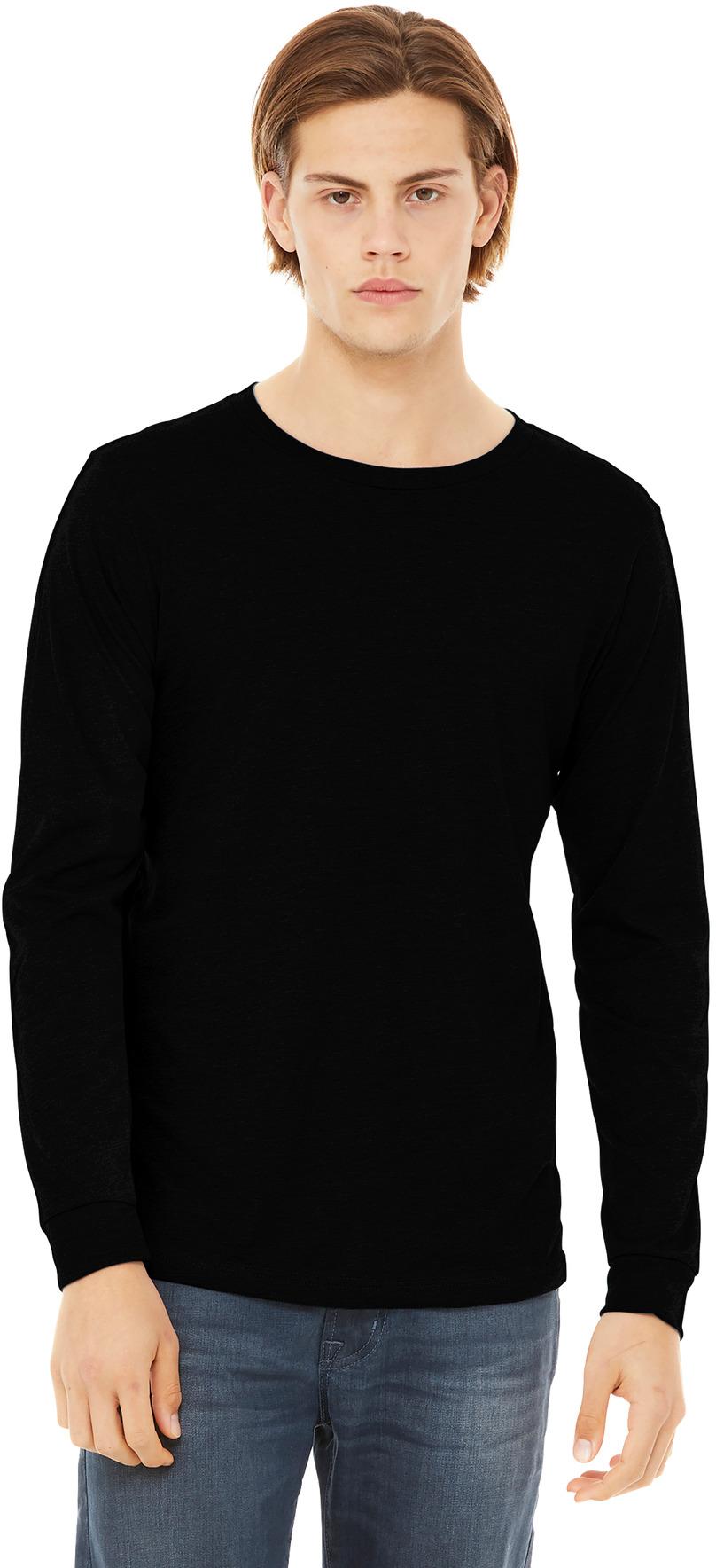 BELLA+CANVAS ® Unisex Triblend Long Sleeve Tee Shirt, BC3513, XS-2XL - Picture 28 of 39