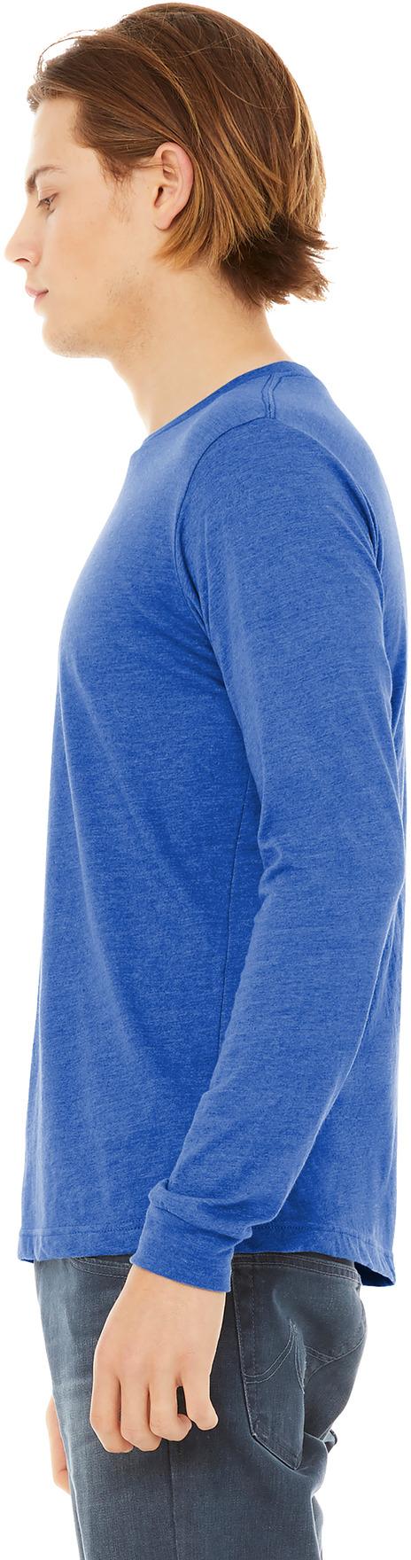 BELLA+CANVAS ® Unisex Triblend Long Sleeve Tee Shirt, BC3513, XS-2XL - Picture 36 of 39