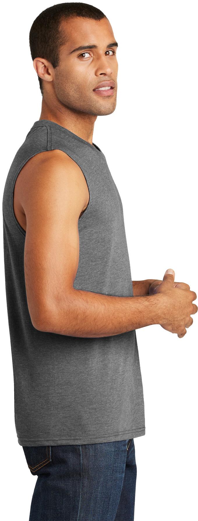 District ® V.I.T. ™ Muscle Tank Mens Tee DT6300 Sizes XS-4XL - Picture 10 of 19