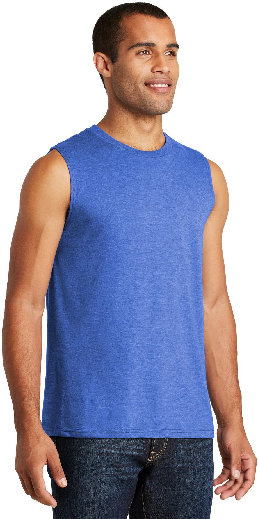 District ® V.I.T. ™ Muscle Tank Mens Tee DT6300 Sizes XS-4XL - Picture 15 of 19