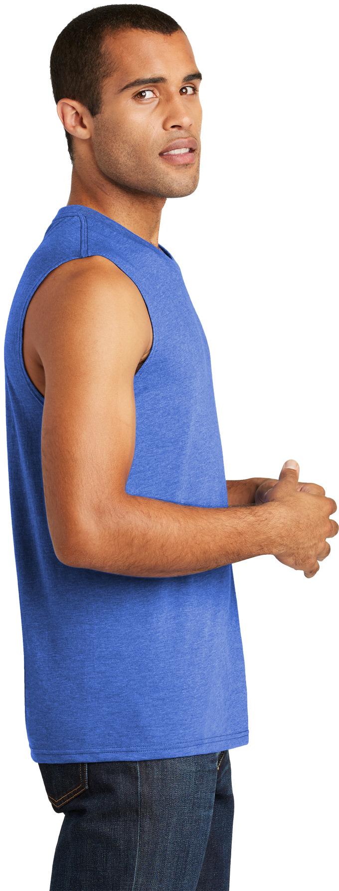 District ® V.I.T. ™ Muscle Tank Mens Tee DT6300 Sizes XS-4XL - Picture 16 of 19