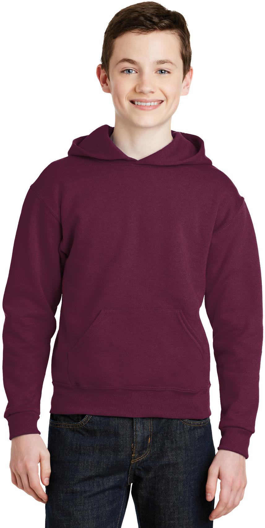 Jerzees ® - Youth NuBlend ® Pullover Hooded Sweatshirt Kids Sizes S-XL 996Y - Picture 38 of 73