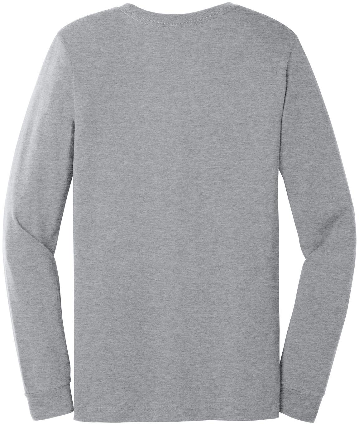 BELLA+CANVAS ® Unisex Heather CVC Long Sleeve Tee Shirt BC3501CVC, XS-3XL - Picture 7 of 75