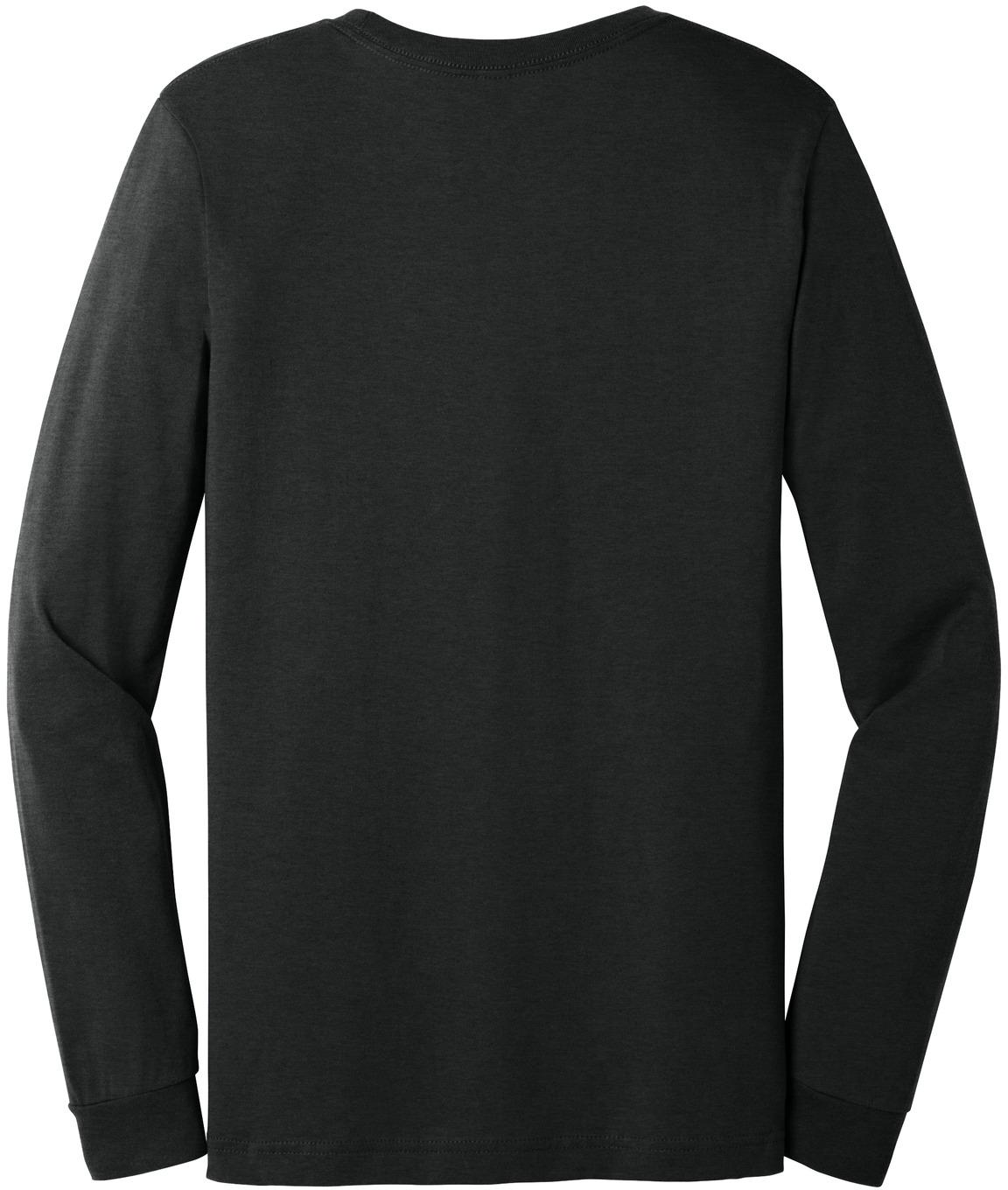 BELLA+CANVAS ® Unisex Heather CVC Long Sleeve Tee Shirt BC3501CVC, XS-3XL - Picture 13 of 75