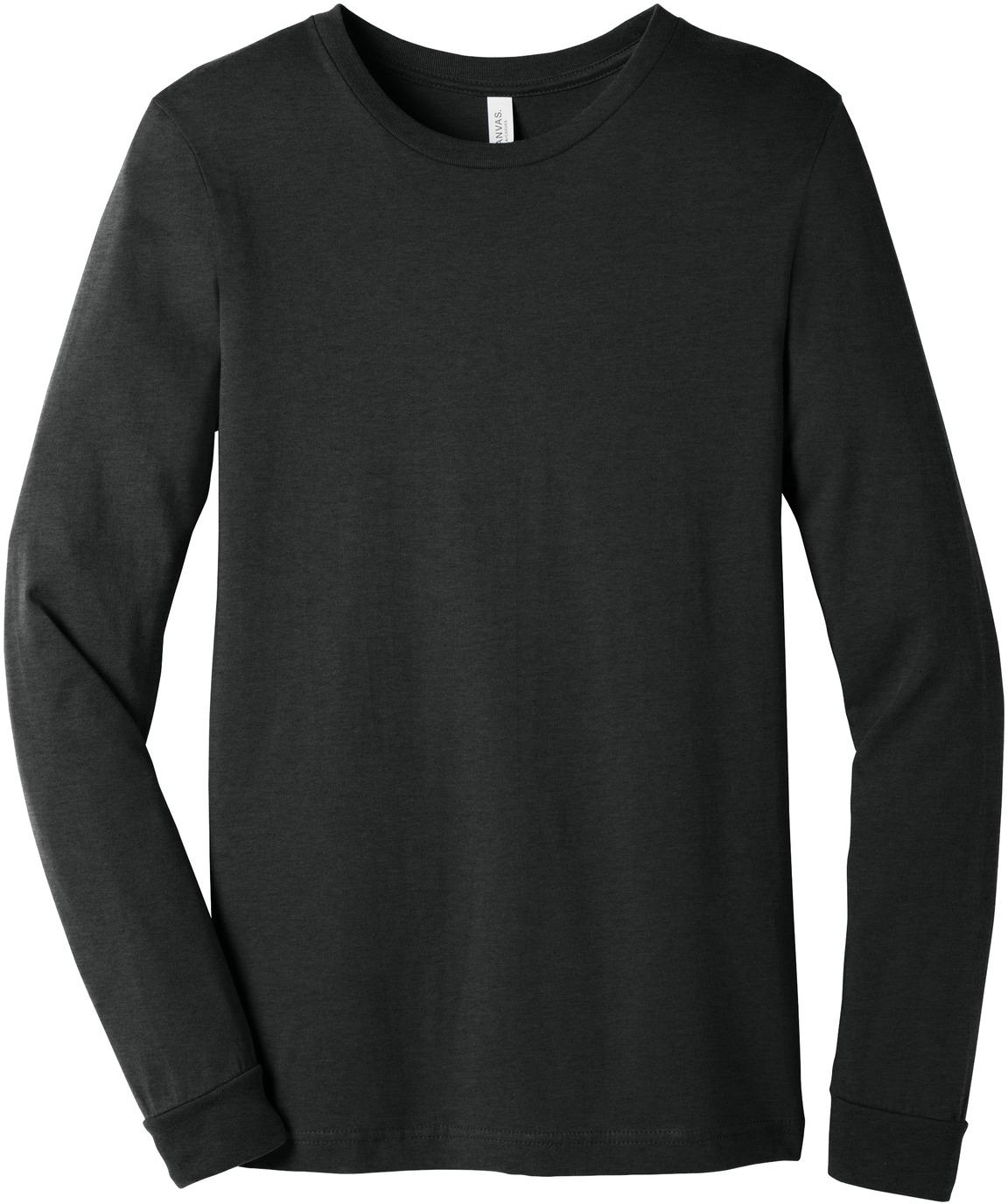 BELLA+CANVAS ® Unisex Heather CVC Long Sleeve Tee Shirt BC3501CVC, XS-3XL - Picture 12 of 75
