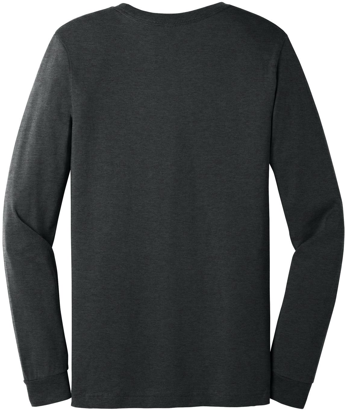 BELLA+CANVAS ® Unisex Heather CVC Long Sleeve Tee Shirt BC3501CVC, XS-3XL - Picture 19 of 75
