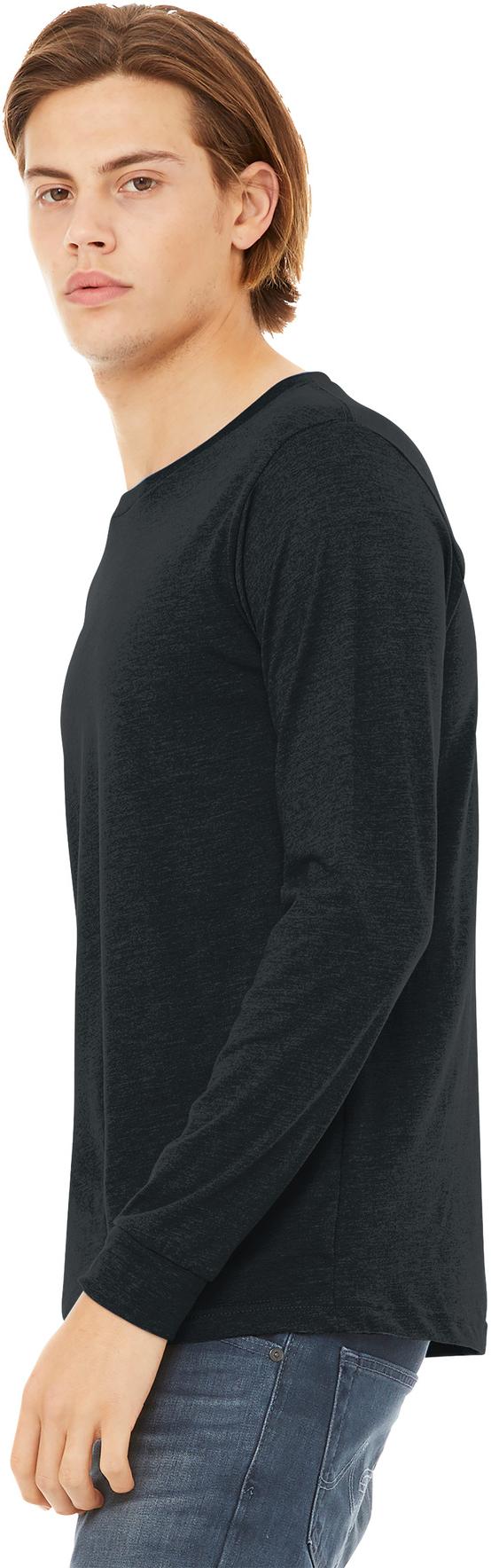 BELLA+CANVAS ® Unisex Heather CVC Long Sleeve Tee Shirt BC3501CVC, XS-3XL - Picture 15 of 75