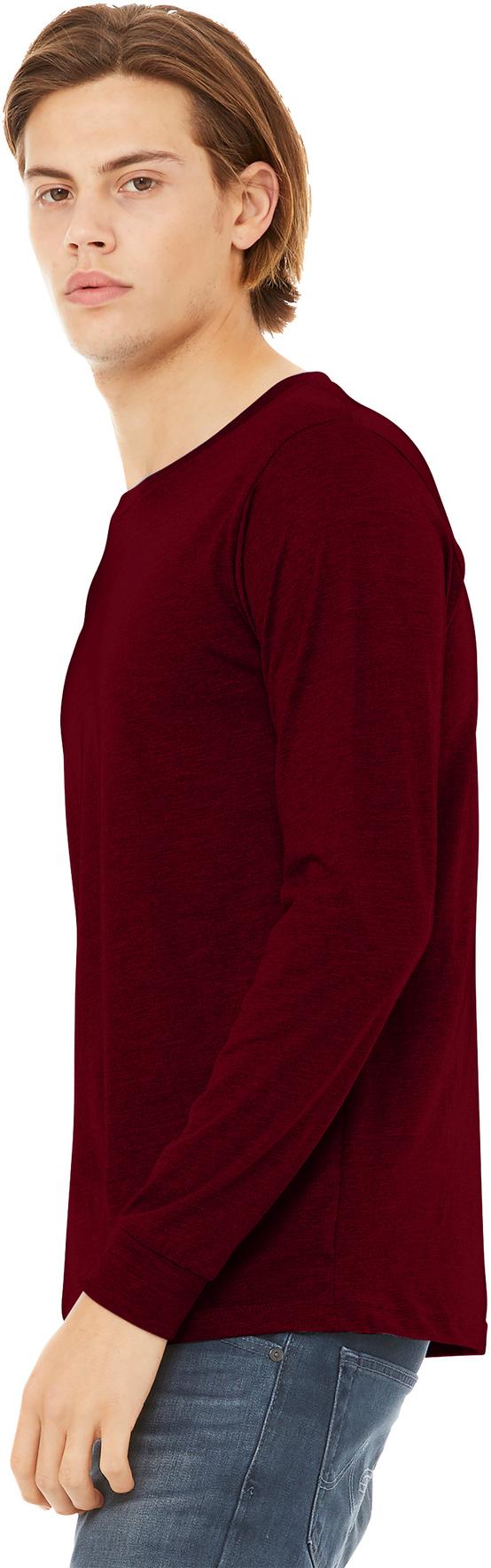 BELLA+CANVAS ® Unisex Heather CVC Long Sleeve Tee Shirt BC3501CVC, XS-3XL - Picture 27 of 75