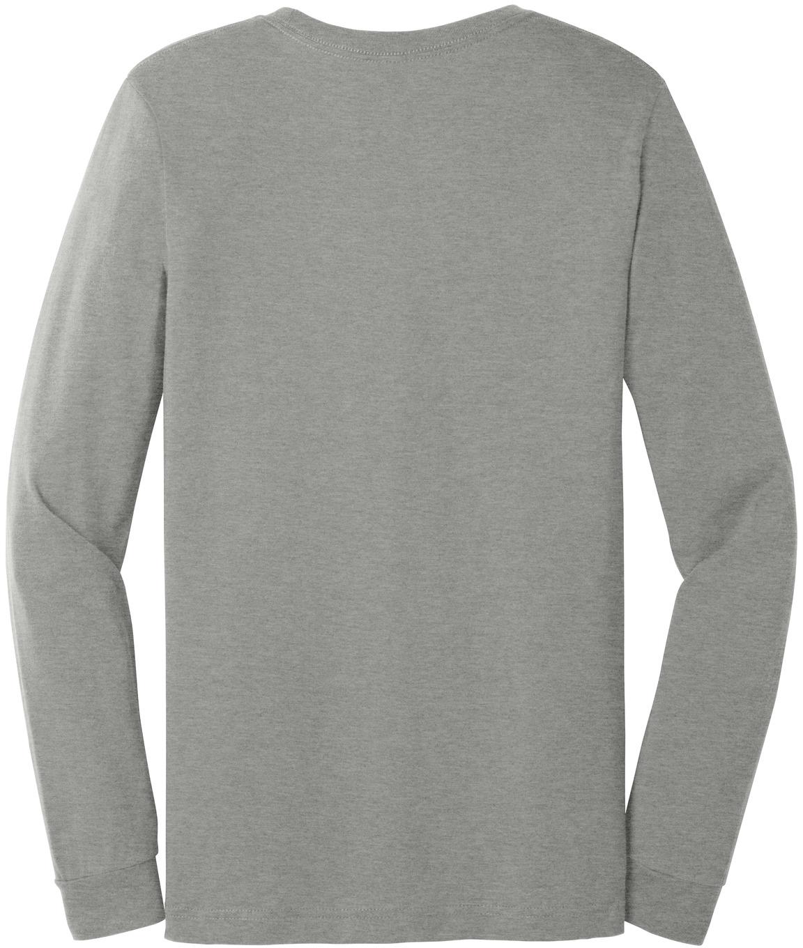 BELLA+CANVAS ® Unisex Heather CVC Long Sleeve Tee Shirt BC3501CVC, XS-3XL - Picture 67 of 75