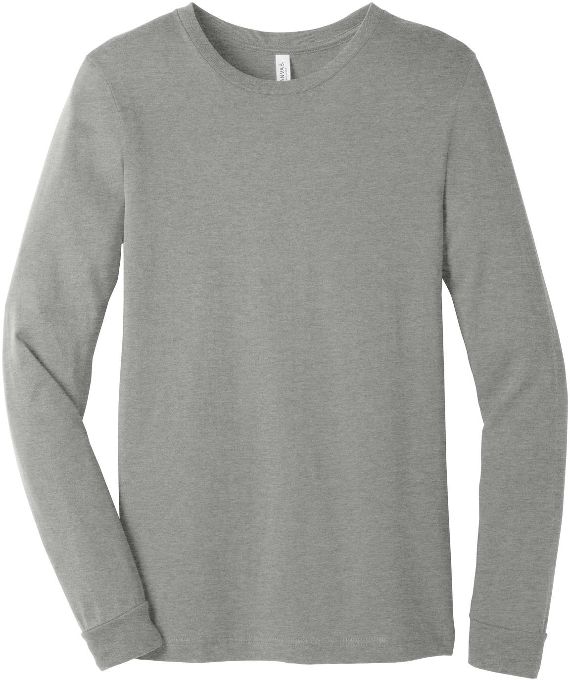 BELLA+CANVAS ® Unisex Heather CVC Long Sleeve Tee Shirt BC3501CVC, XS-3XL - Picture 66 of 75