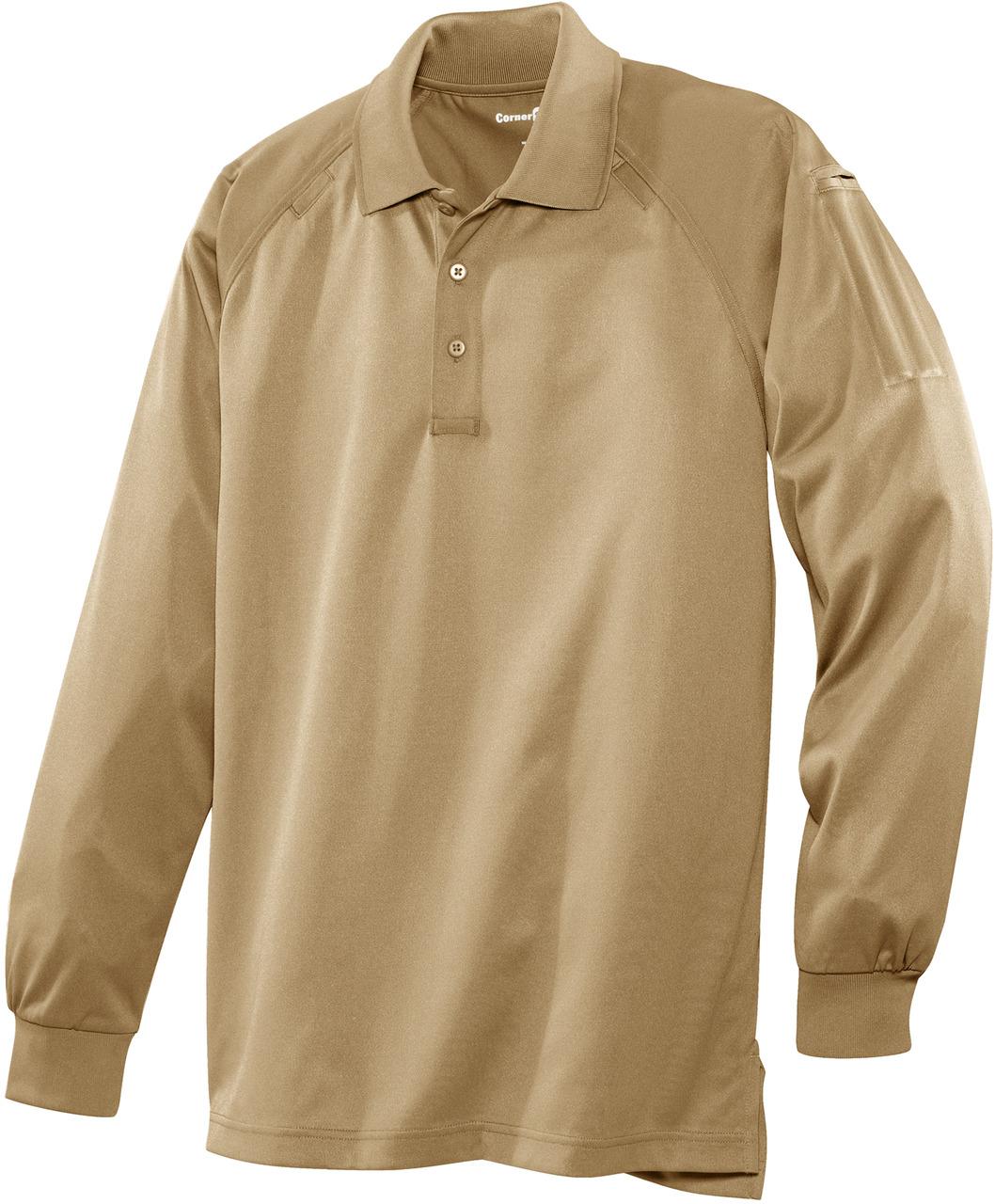 Polo táctico CornerStone ® Select manga larga a prueba de enganches CS410LS tallas XS-4XL - Imagen 35 de 36