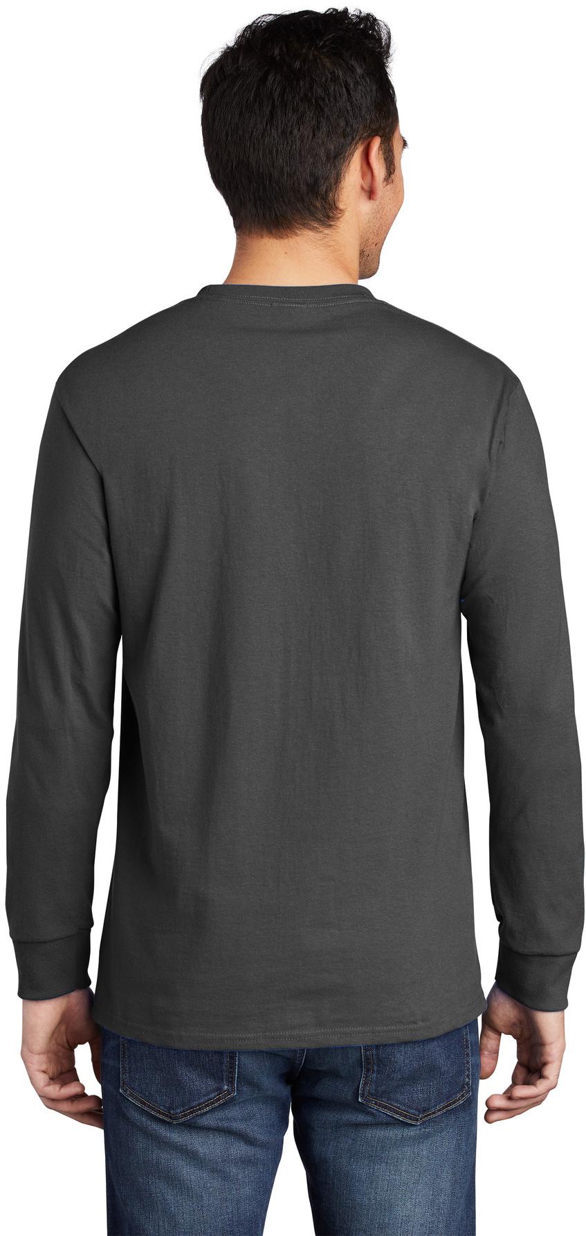 Port & Company ® Tall Long Sleeve Essential Pocket Tee PC61LSPT Sizes LT-4XLT