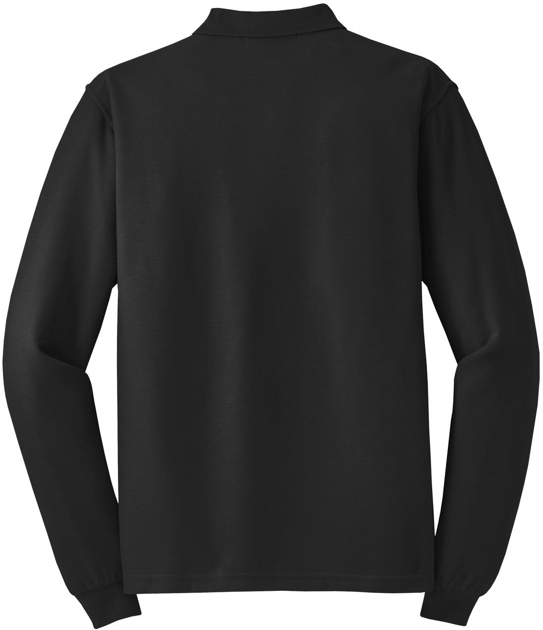 Port Authority ® Tall Silk Touch™ Long Sleeve Polo TLK500LS Mens Sizes LT-4XLT - Picture 7 of 25