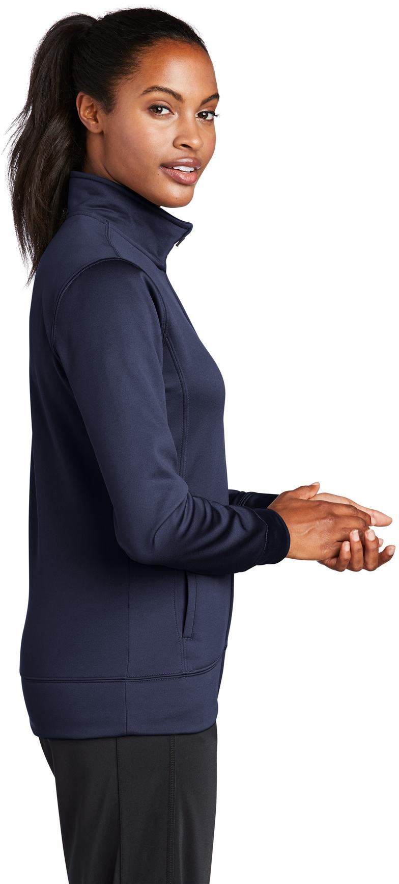 Sport-Tek ® Ladies Sport-Wick ® Fleece Full-Zip Jacket LST241 Ladies XS-4XL - Picture 23 of 41