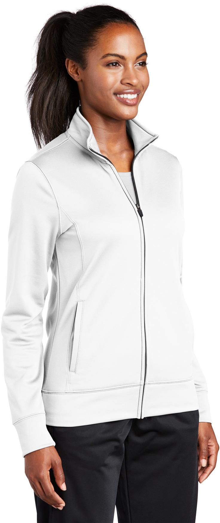 Sport-Tek ® Ladies Sport-Wick ® Fleece Full-Zip Jacket LST241 Ladies XS-4XL - Picture 37 of 41