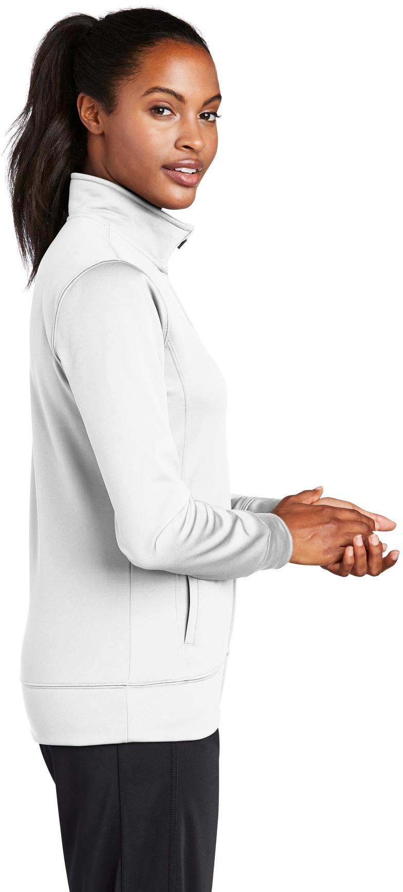 Sport-Tek ® Ladies Sport-Wick ® Fleece Full-Zip Jacket LST241 Ladies XS-4XL - Picture 38 of 41