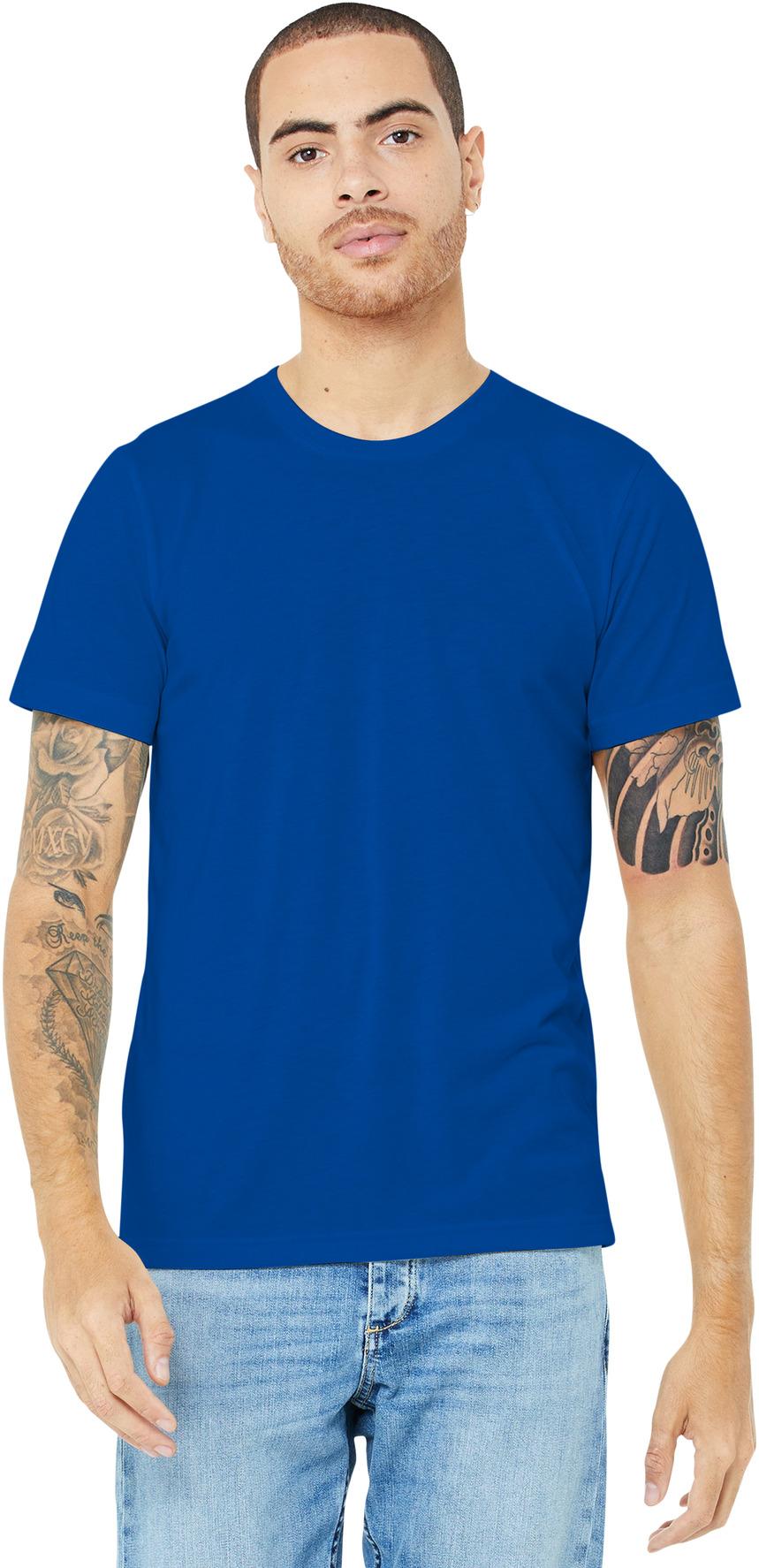BELLA+CANVAS ® Unisex Made In The USA Jersey Short Sleeve Tee BC3001U XS-3XL - Picture 44 of 55