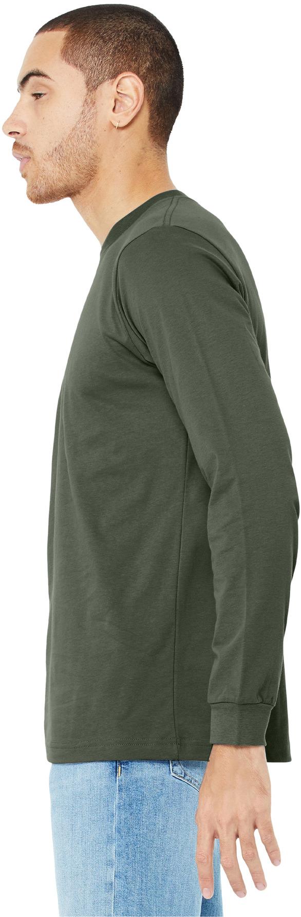 BELLA+CANVAS ® Unisex Jersey Long Sleeve Tee Shirt BC3501, XS-2XL - Picture 13 of 45