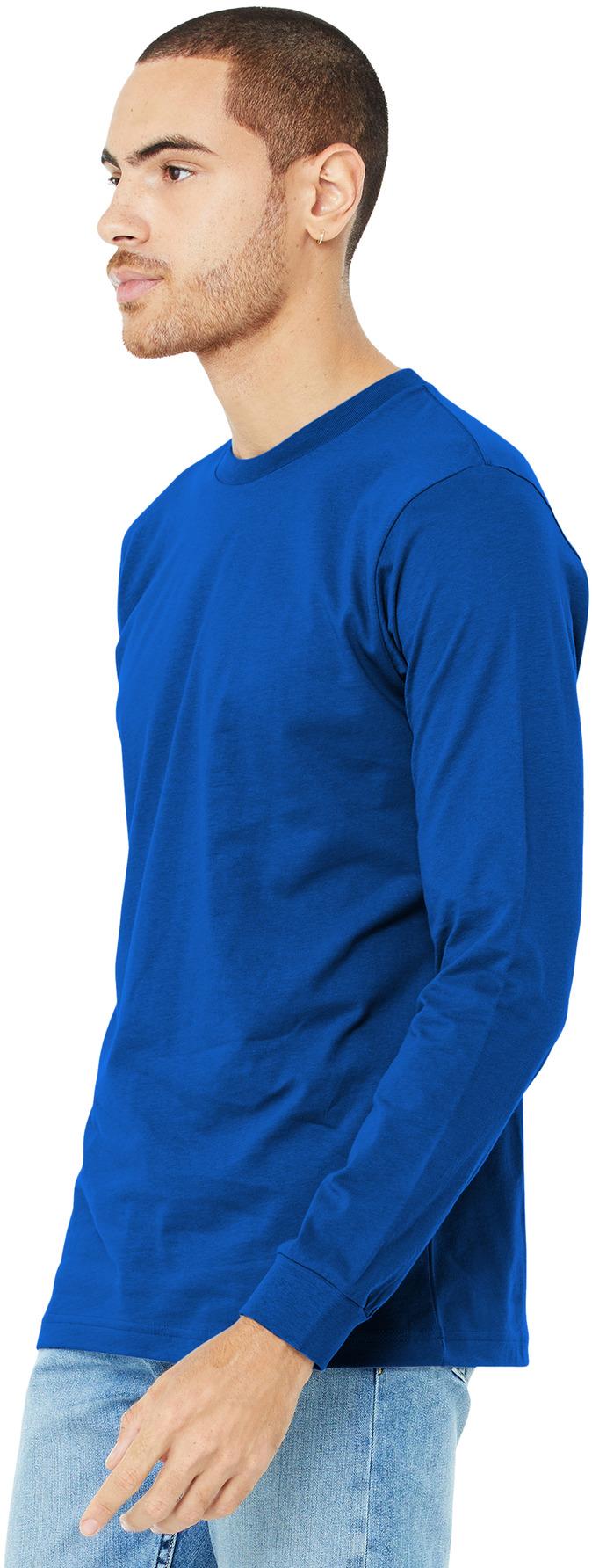BELLA+CANVAS ® Unisex Jersey Long Sleeve Tee Shirt BC3501, XS-2XL - Picture 35 of 45