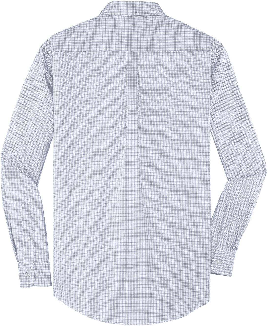 Camisa Port Authority ® patrón a cuadros fácil cuidado S639 para hombre tallas XS-4XL - Imagen 19 de 19