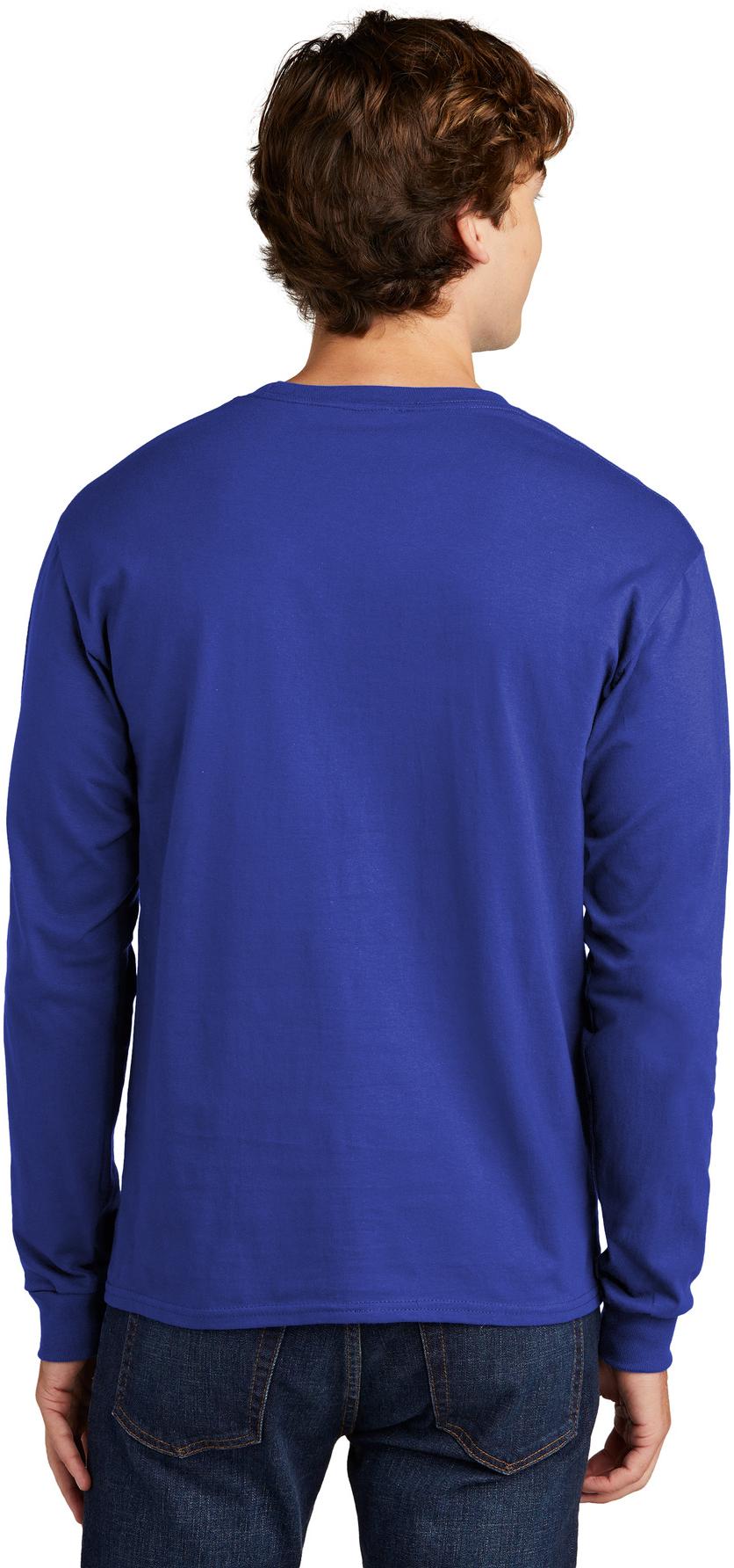 Hanes ® Essential-T 100% Cotton Long Sleeve T-Shirt Sizes S-3XL 5286