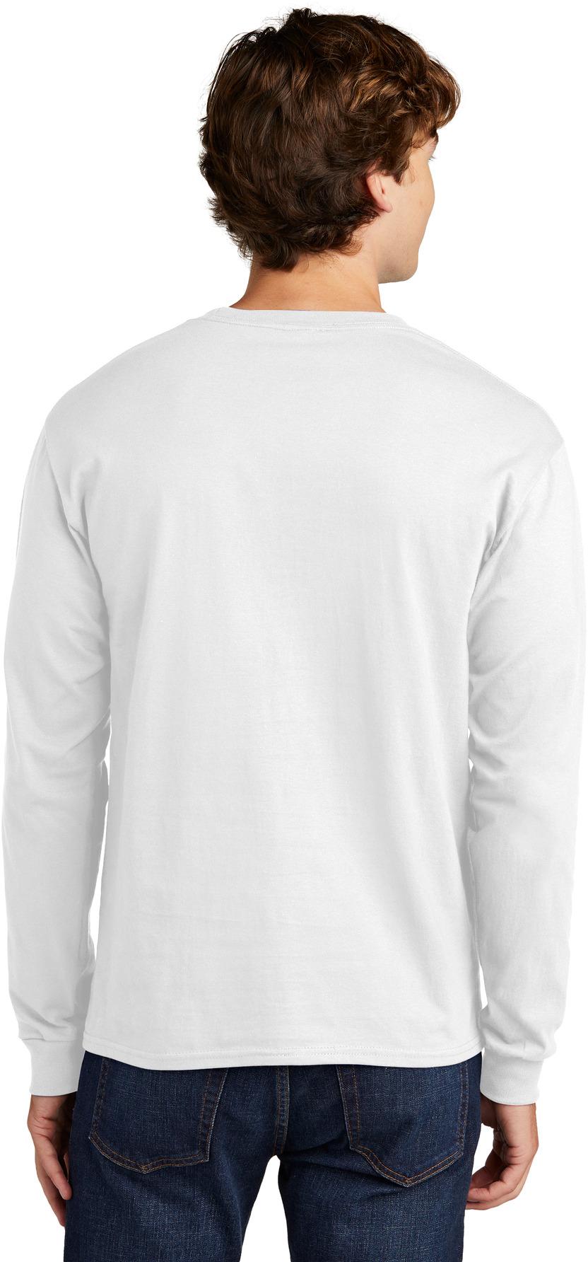 Hanes ® Essential-T 100% Cotton Long Sleeve T-Shirt Sizes S-3XL 5286