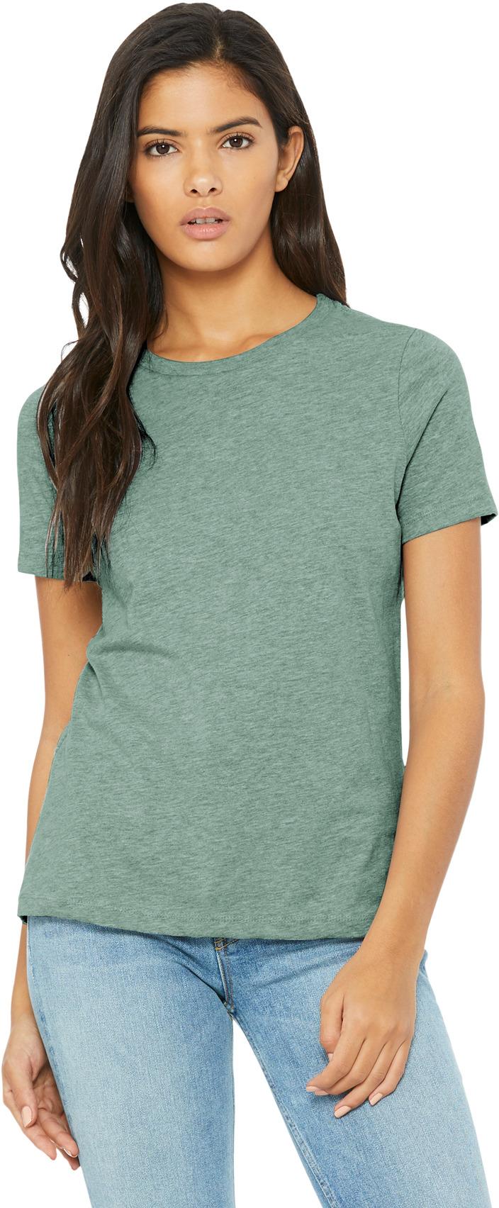 BELLA+CANVAS ® Women's Relaxed CVC Tee Shirt BC6400CVC Sizes S-3XL