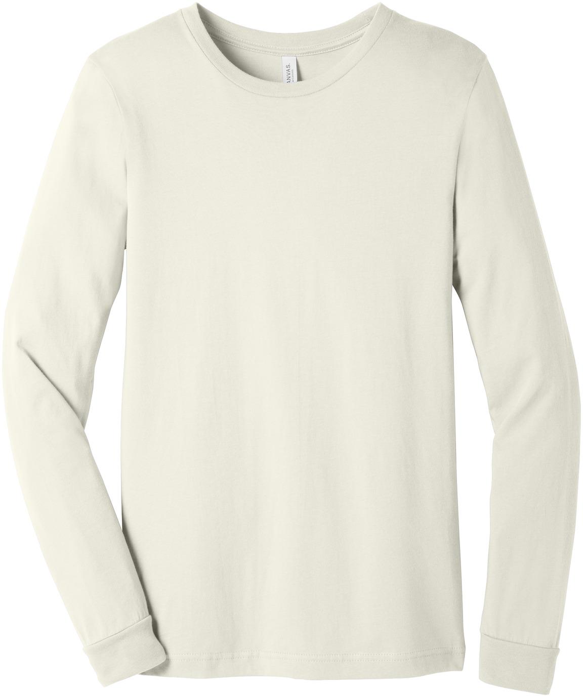 BELLA+CANVAS ® Unisex Jersey Long Sleeve Tee Shirt BC3501, XS-2XL - Picture 20 of 45