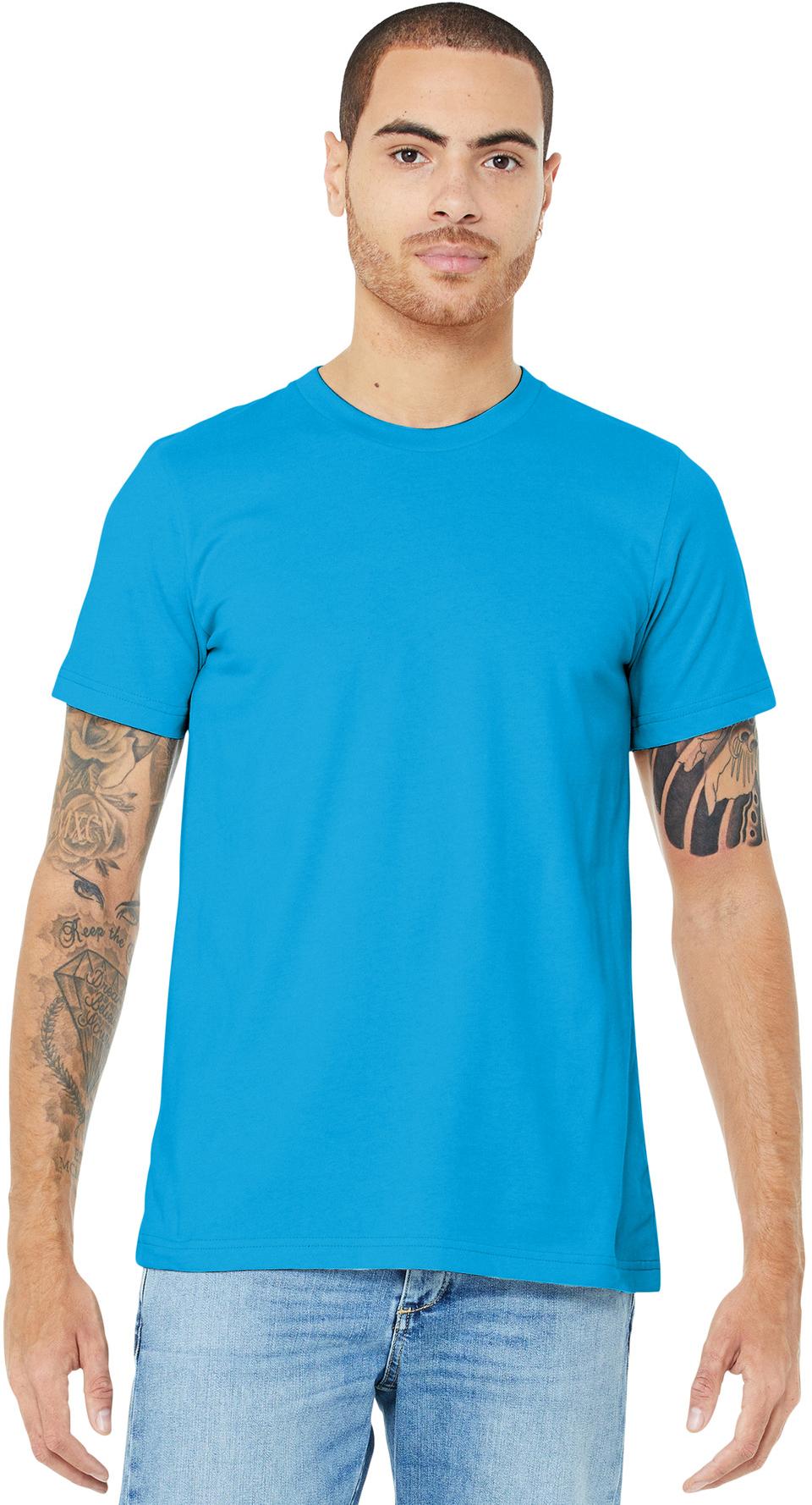 BELLA+CANVAS ® Unisex Jersey Short Sleeve Tee. BC3001, XS-4XL, Colors B