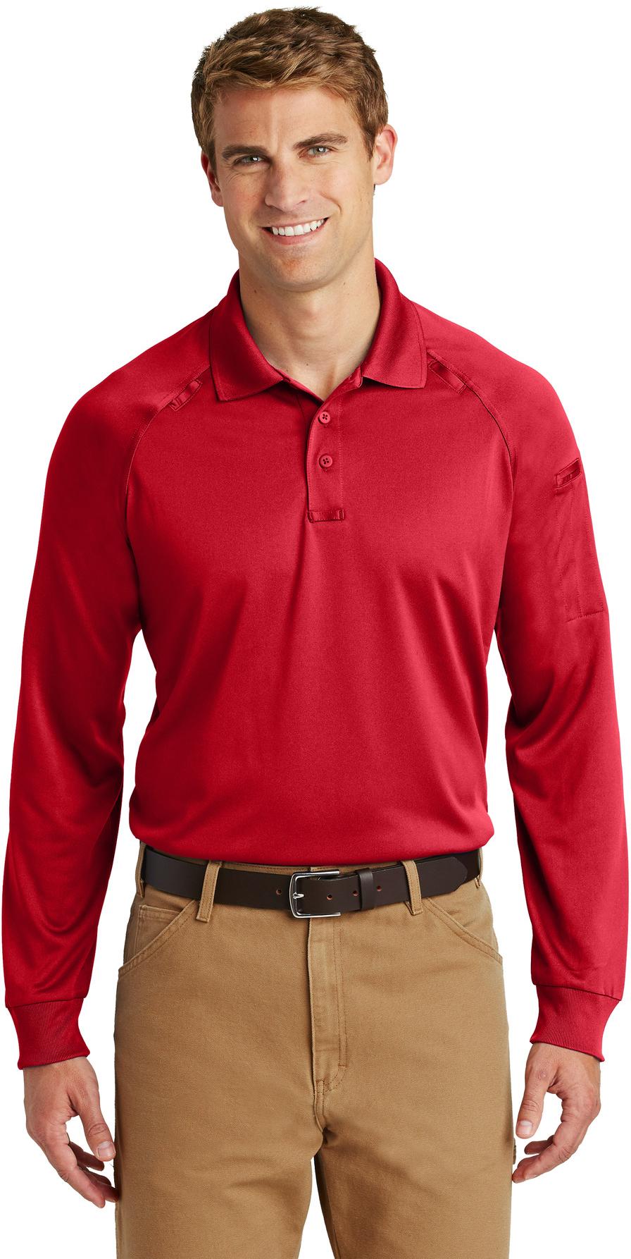 Polo táctico CornerStone ® Select manga larga a prueba de enganches CS410LS tallas XS-4XL - Imagen 20 de 36