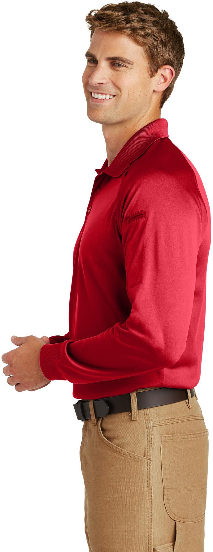 Polo táctico CornerStone ® Select manga larga a prueba de enganches CS410LS tallas XS-4XL - Imagen 21 de 36