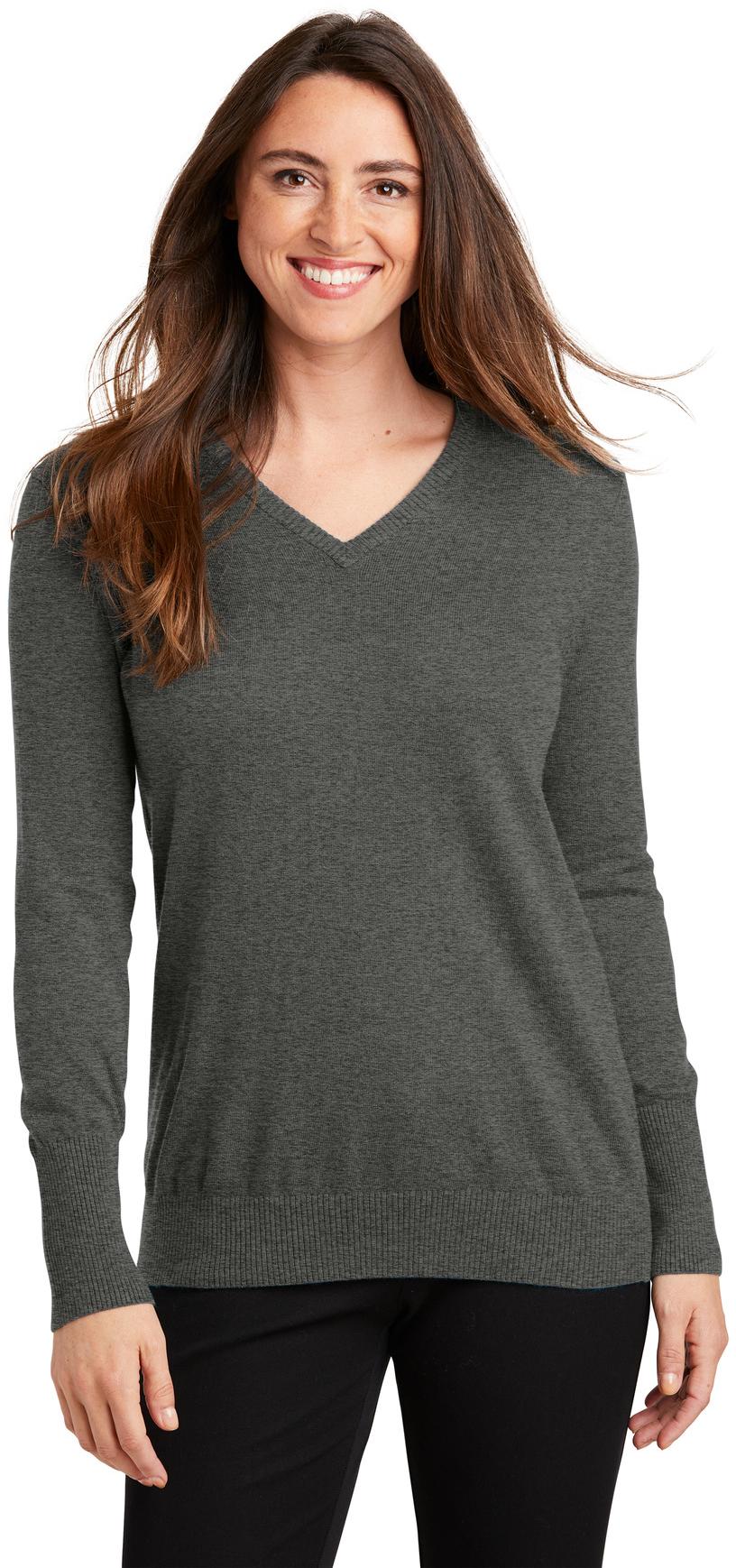 Port Authority ® Ladies V-Neck Sweater LSW285 Womens Sizes XS-4XL