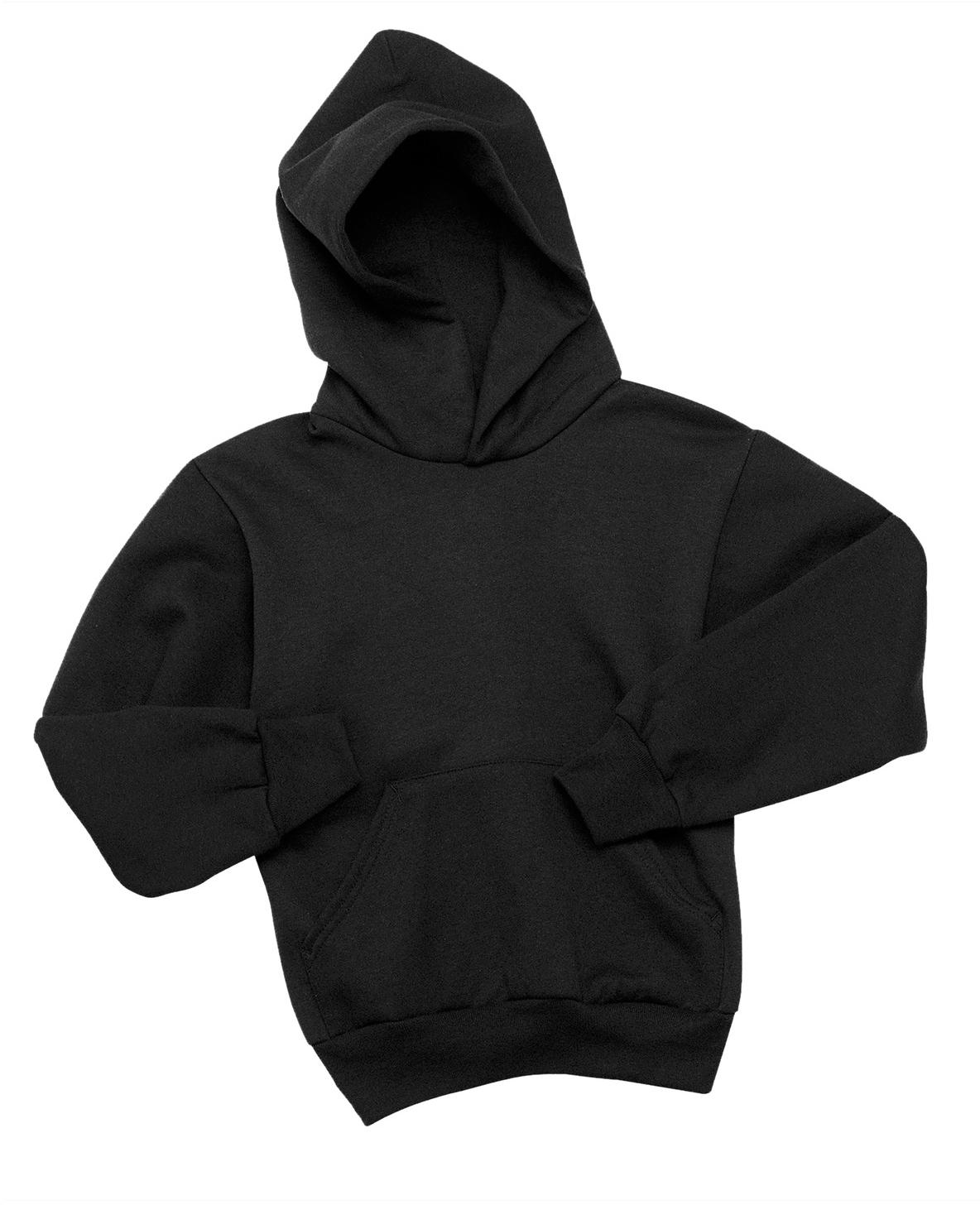 Hanes ® - Youth EcoSmart ® Pullover Hooded Sweatshirt Kids Sizes XS-XL P470 - Picture 6 of 25