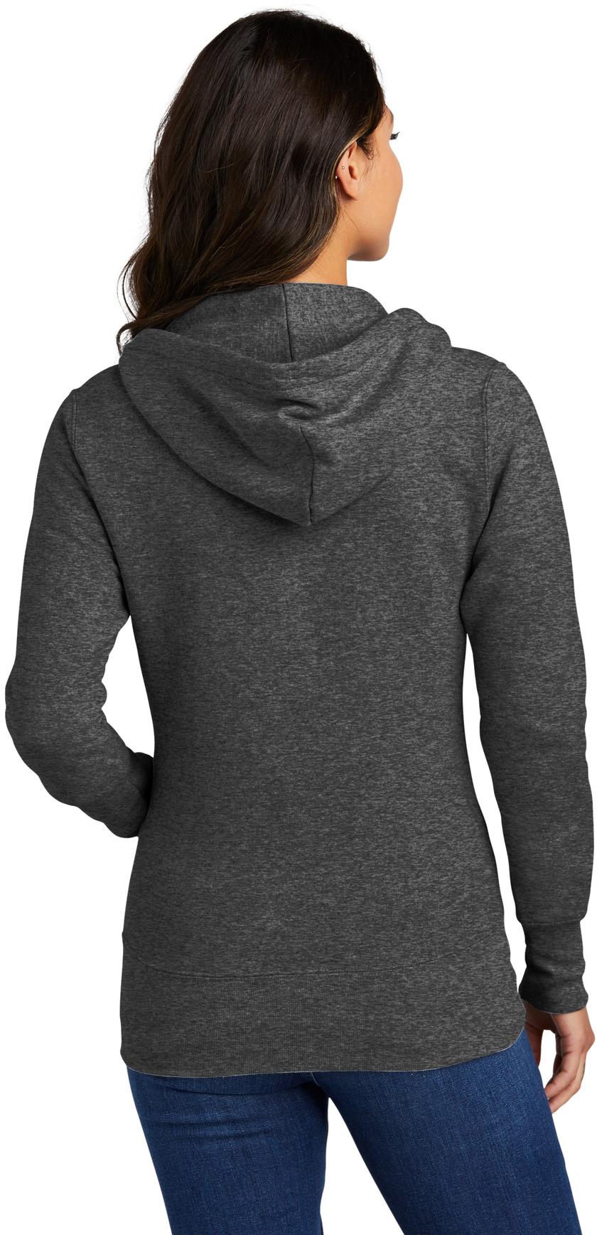 Port & Company ® Ladies Core Fleece Full-Zip Hooded Sweatshirt LPC78ZH XS-4XL - Picture 14 of 51
