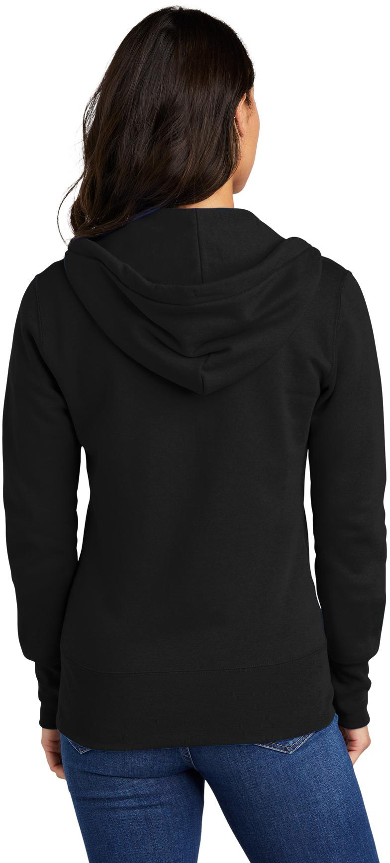 Port & Company ® Ladies Core Fleece Full-Zip Hooded Sweatshirt LPC78ZH XS-4XL - Picture 19 of 51