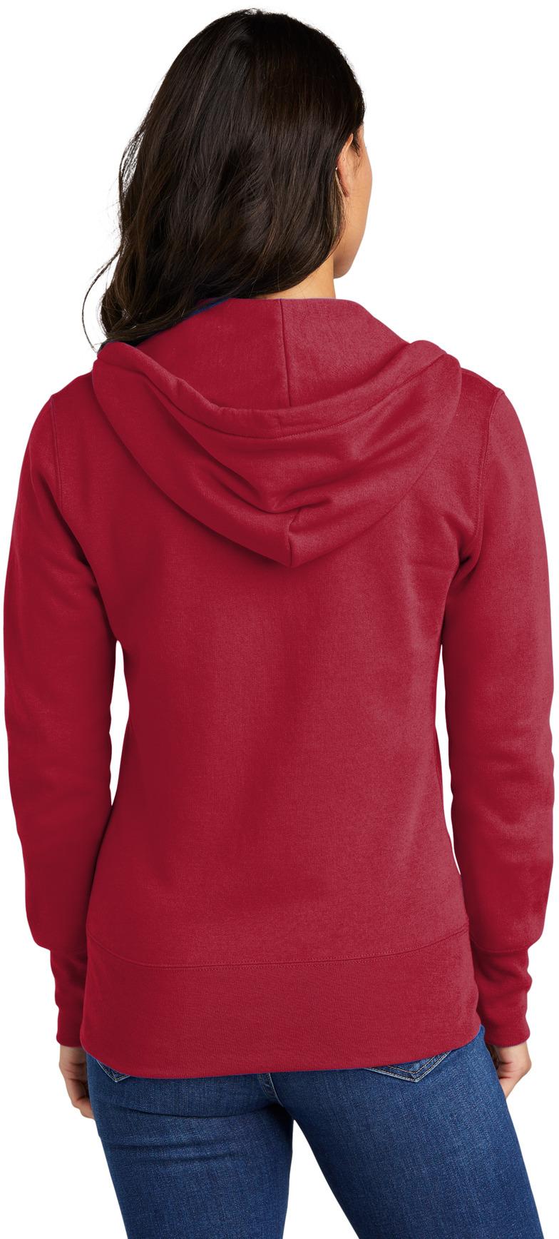 Port & Company ® Ladies Core Fleece Full-Zip Hooded Sweatshirt LPC78ZH XS-4XL - Picture 39 of 51
