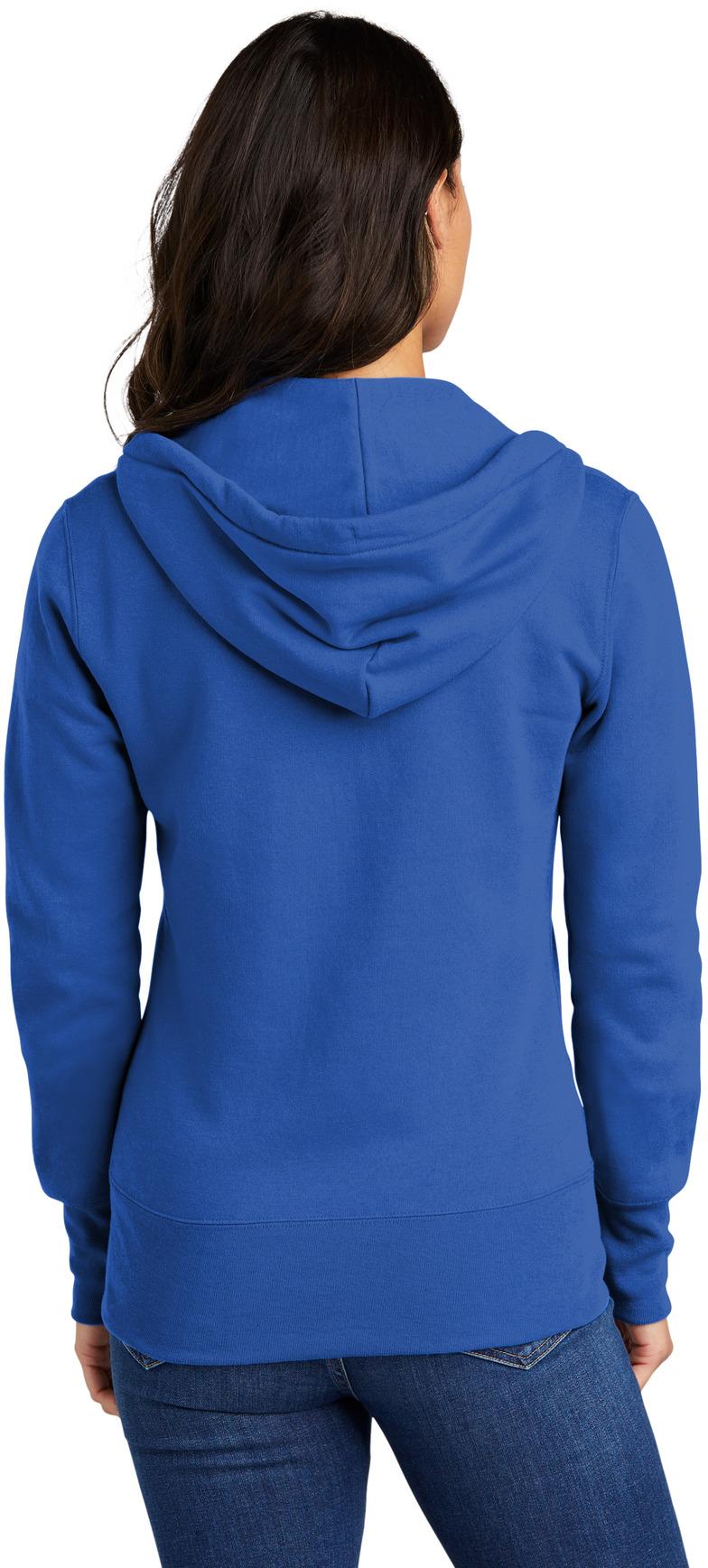 Port & Company ® Ladies Core Fleece Full-Zip Hooded Sweatshirt LPC78ZH XS-4XL - Picture 44 of 51