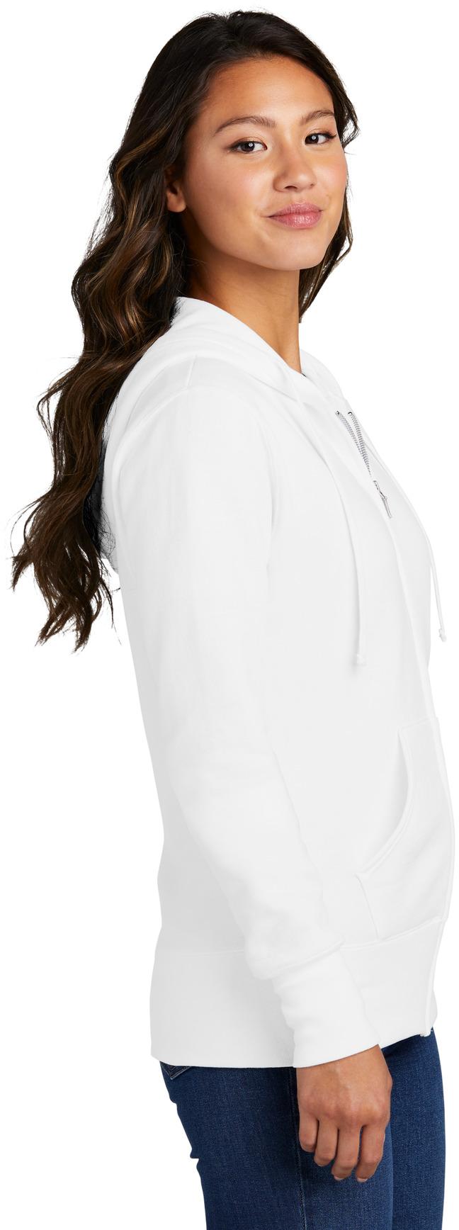 Port & Company ® Ladies Core Fleece Full-Zip Hooded Sweatshirt LPC78ZH XS-4XL - Picture 48 of 51