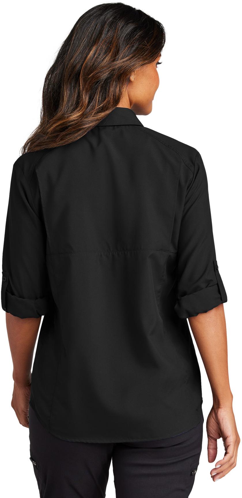 Port Authority ® Ladies Long Sleeve UV Daybreak Shirt LW960 Womens Sizes XS-4XL - Picture 9 of 26