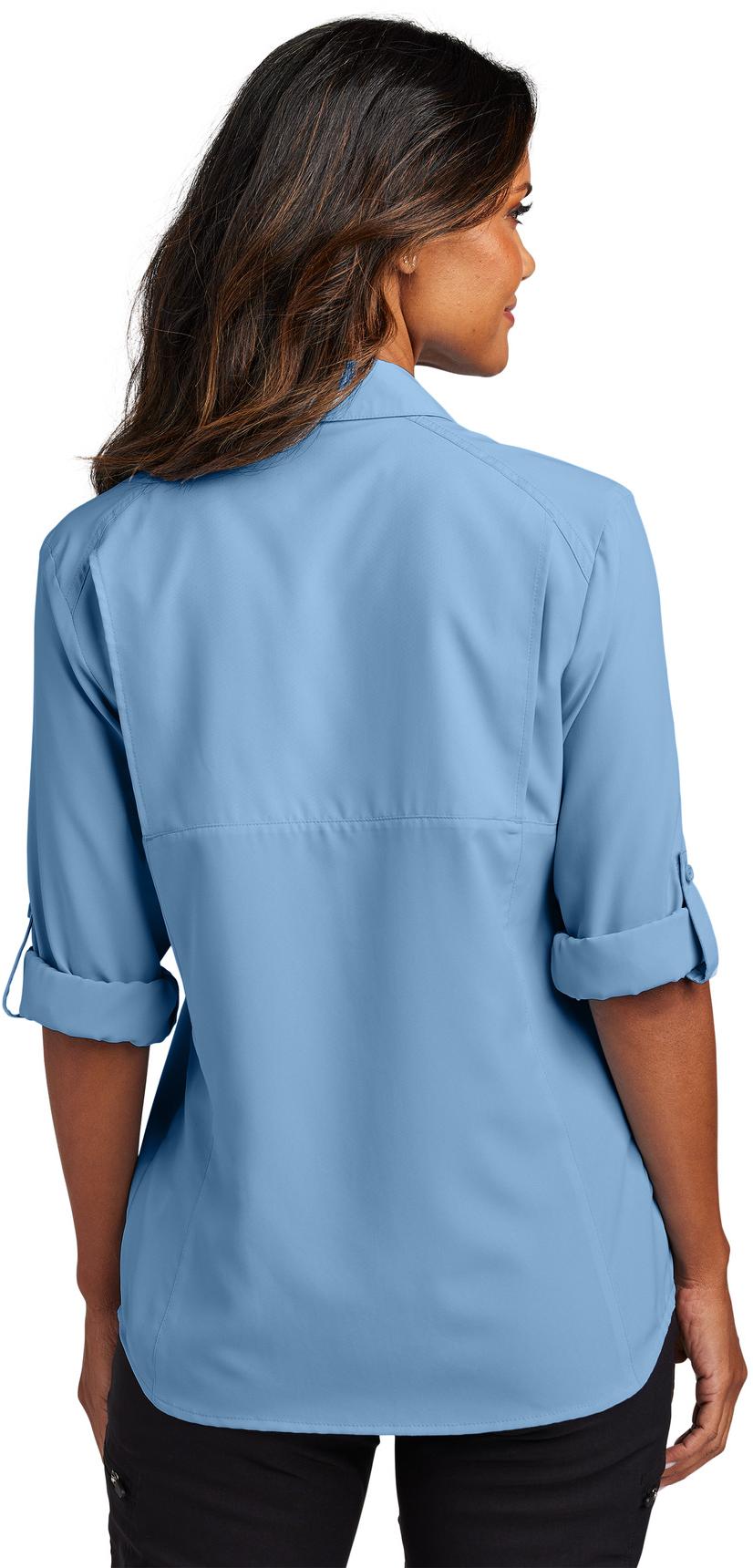 Port Authority ® Ladies Long Sleeve UV Daybreak Shirt LW960 Womens Sizes XS-4XL - Picture 14 of 26