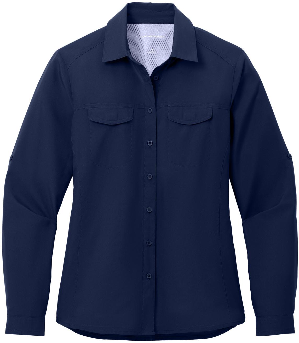 Port Authority ® Ladies Long Sleeve UV Daybreak Shirt LW960 Womens Sizes XS-4XL - Picture 20 of 26