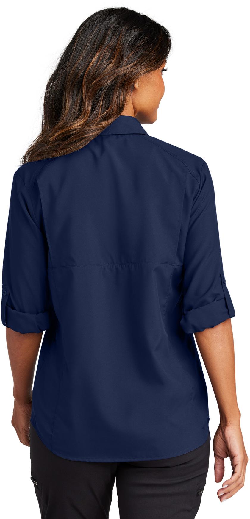 Port Authority ® Ladies Long Sleeve UV Daybreak Shirt LW960 Womens Sizes XS-4XL - Picture 19 of 26