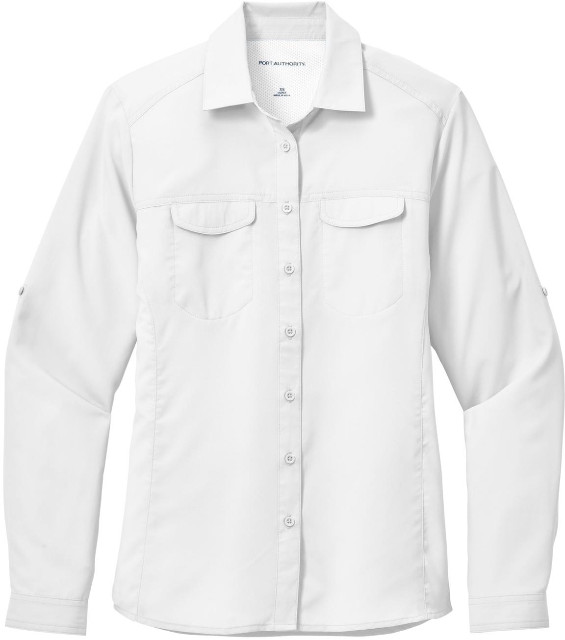Port Authority ® Ladies Long Sleeve UV Daybreak Shirt LW960 Womens Sizes XS-4XL - Picture 25 of 26