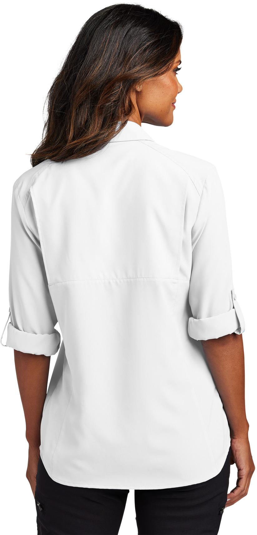 Port Authority ® Ladies Long Sleeve UV Daybreak Shirt LW960 Womens Sizes XS-4XL - Picture 24 of 26