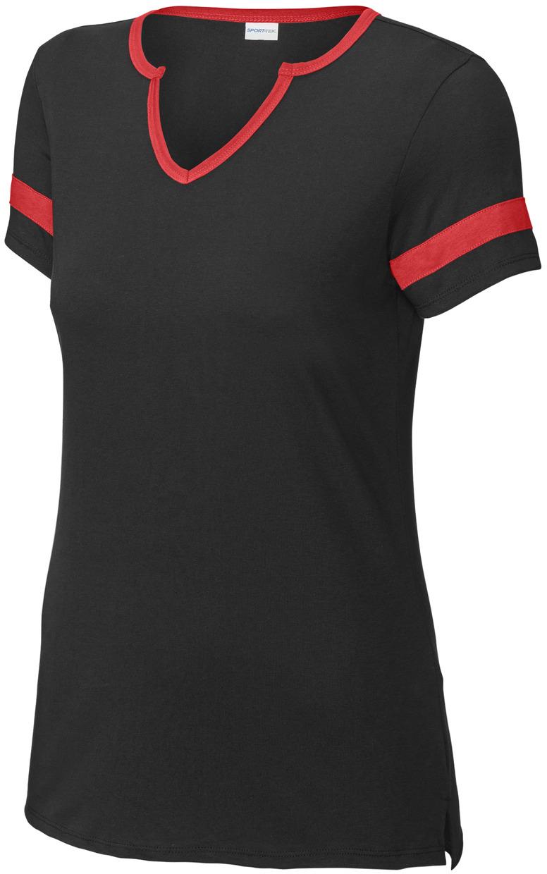 Sport-Tek ® Ladies Halftime Notch Neck Tee LST6041 Womens Sizes XS-4XL