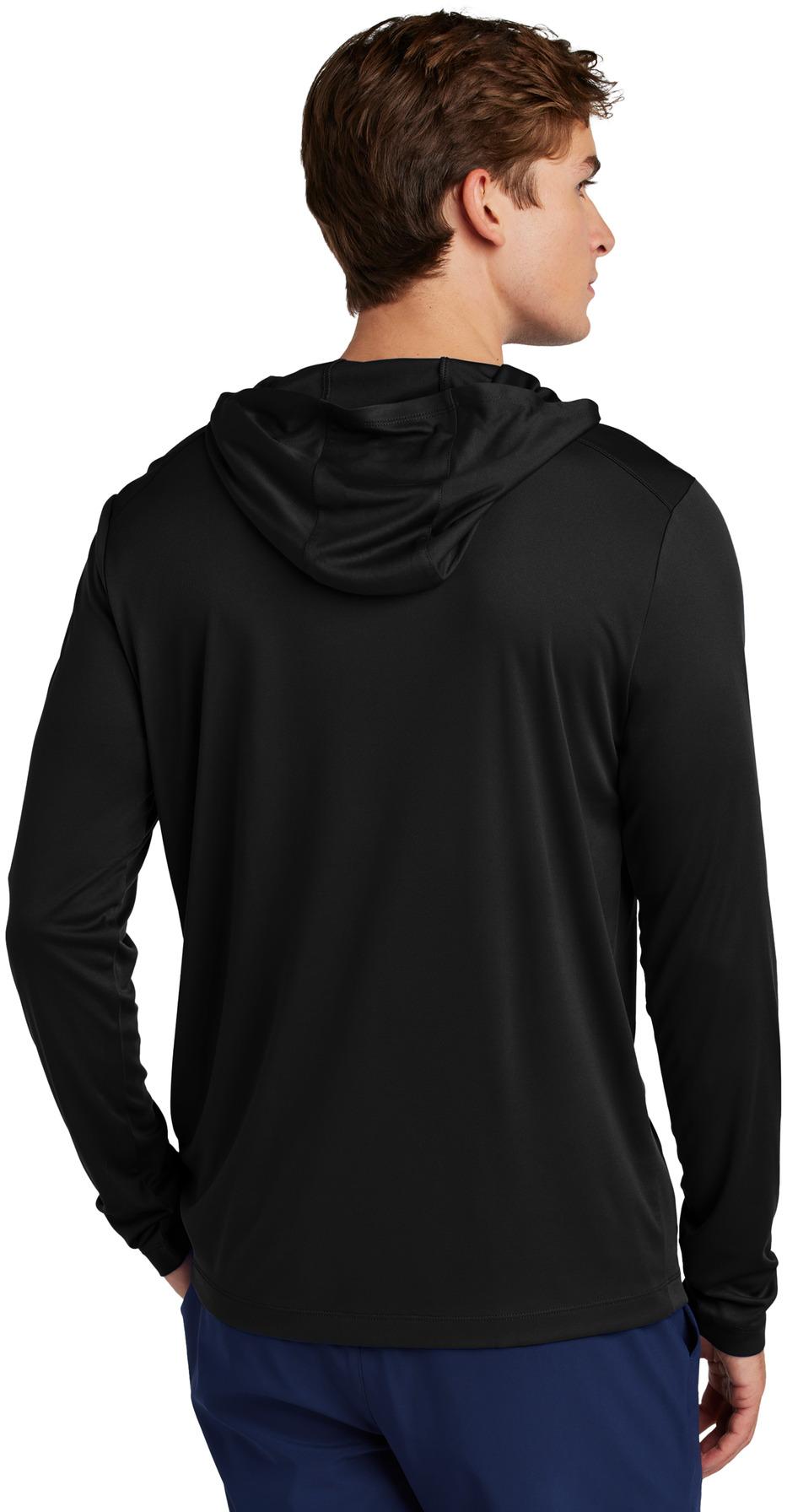 Sport-Tek ® Posi-UV ® Pro Long Sleeve Hoodie ST420LSH Mens Sizes XS-4XL