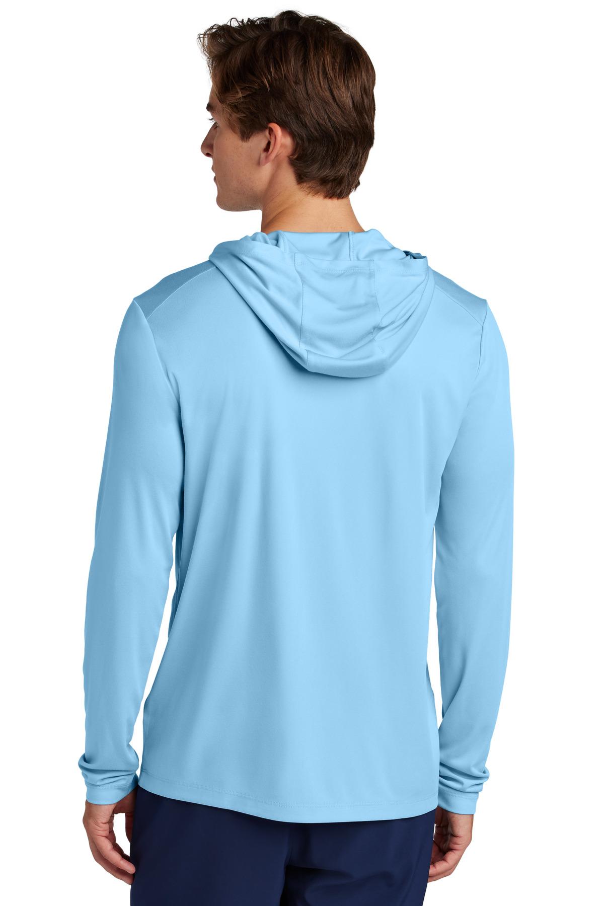 Sport-Tek ® Posi-UV ® Pro Long Sleeve Hoodie ST420LSH Mens Sizes XS-4XL