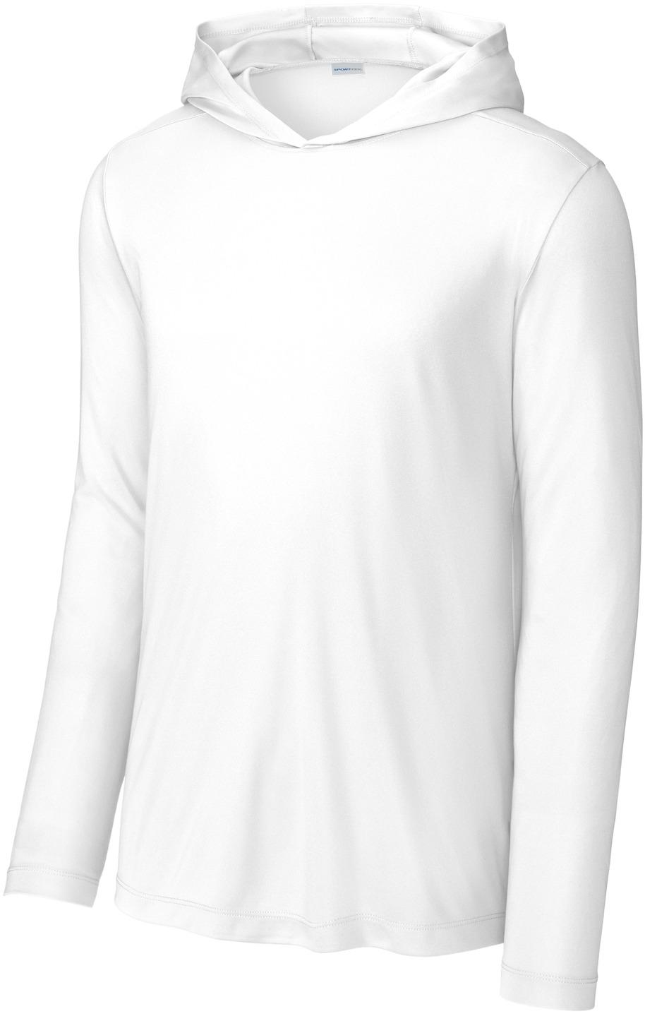 Sport-Tek ® Posi-UV ® Pro Long Sleeve Hoodie ST420LSH Mens Sizes XS-4XL