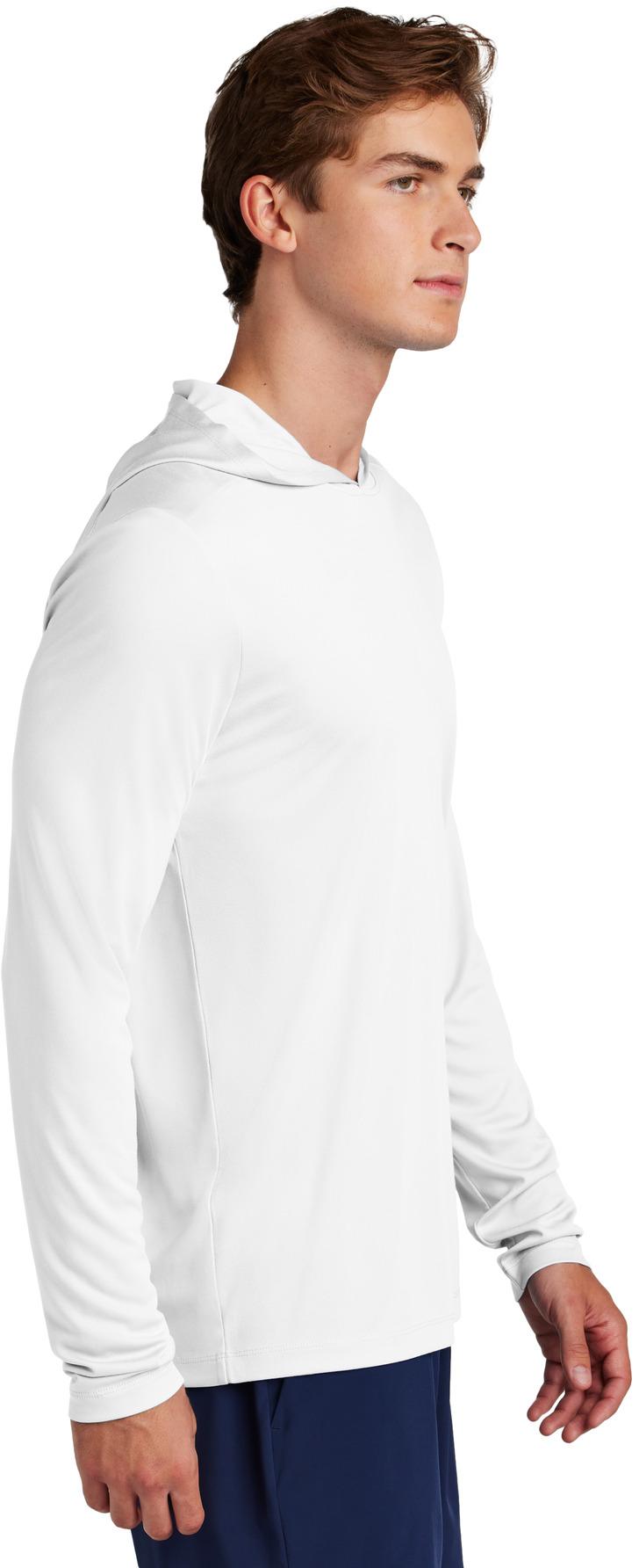 Sport-Tek ® Posi-UV ® Pro Long Sleeve Hoodie ST420LSH Mens Sizes XS-4XL