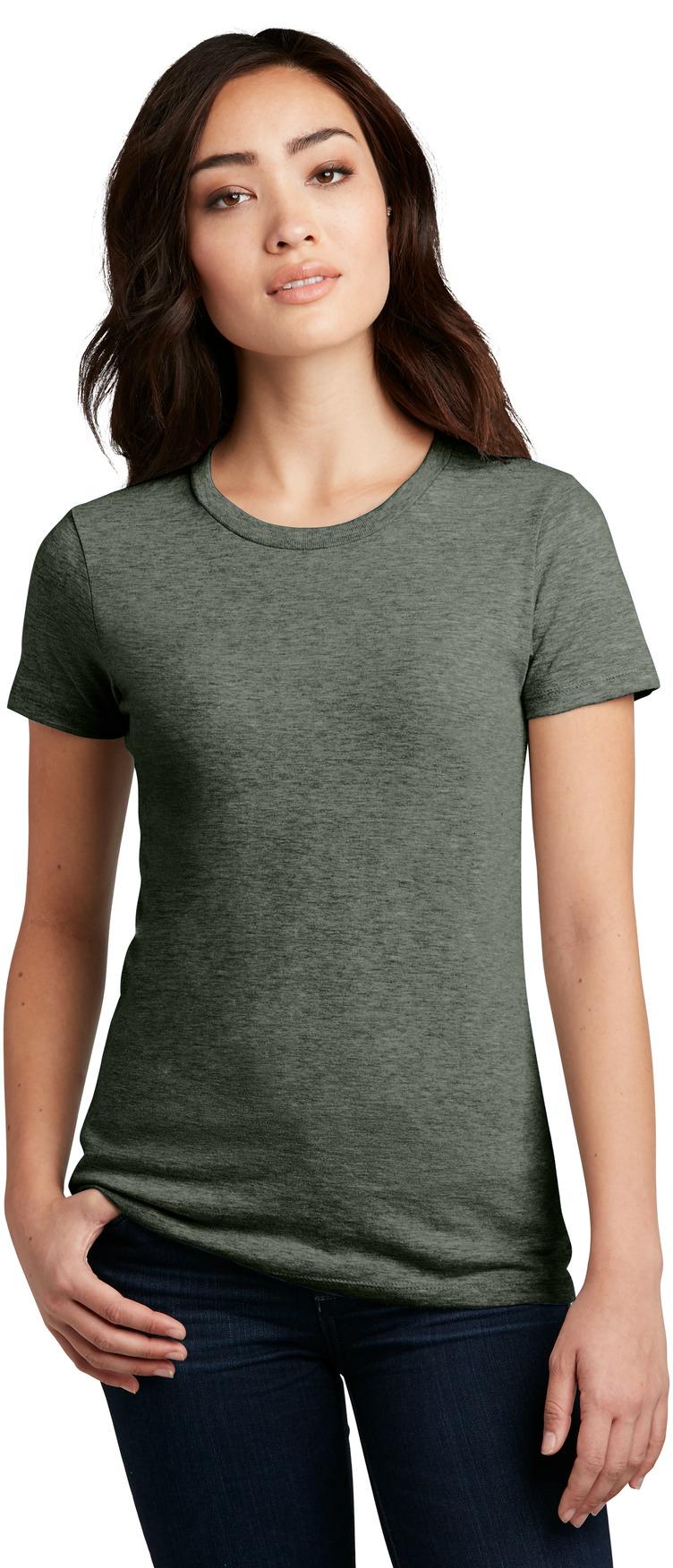 District® Damen Perfect Blend® CVC Ladies Tee DM108L Größen XS-4XL T-Shirt - Bild 43 von 76